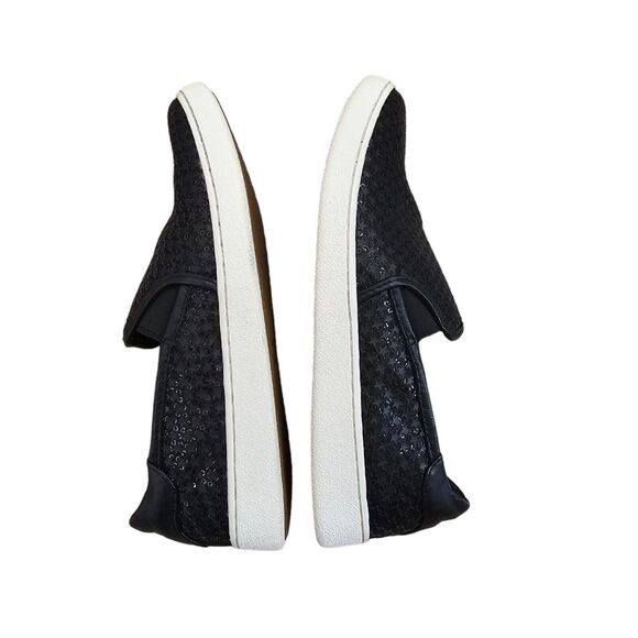 UGG Cas Glitter Trainer Slip On Sneaker Womens 10 Sparkle Star Shoes - Picture 3 of 8